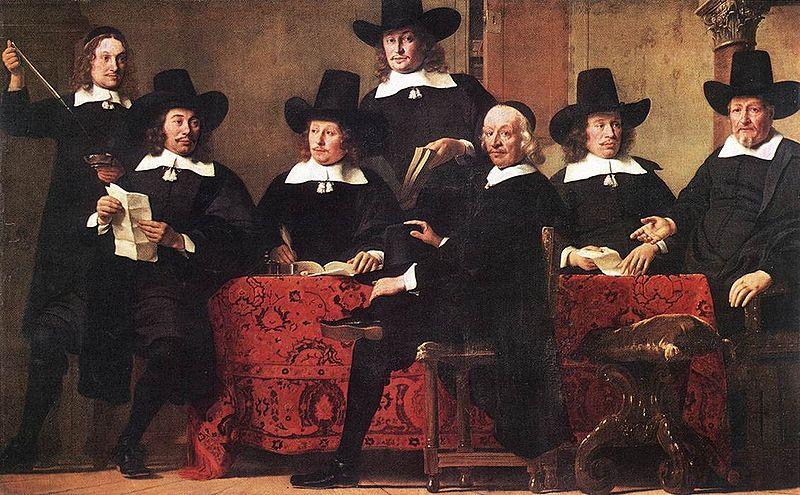Ferdinand bol Die Vorsteher der Amsterdamer Weinhandlergilde oil painting image